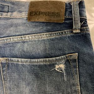 Express distressed mens jeans 29x32